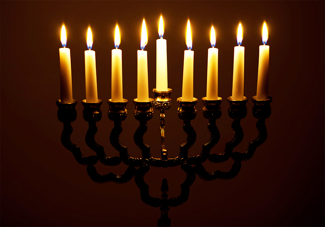 Jewish Menorah