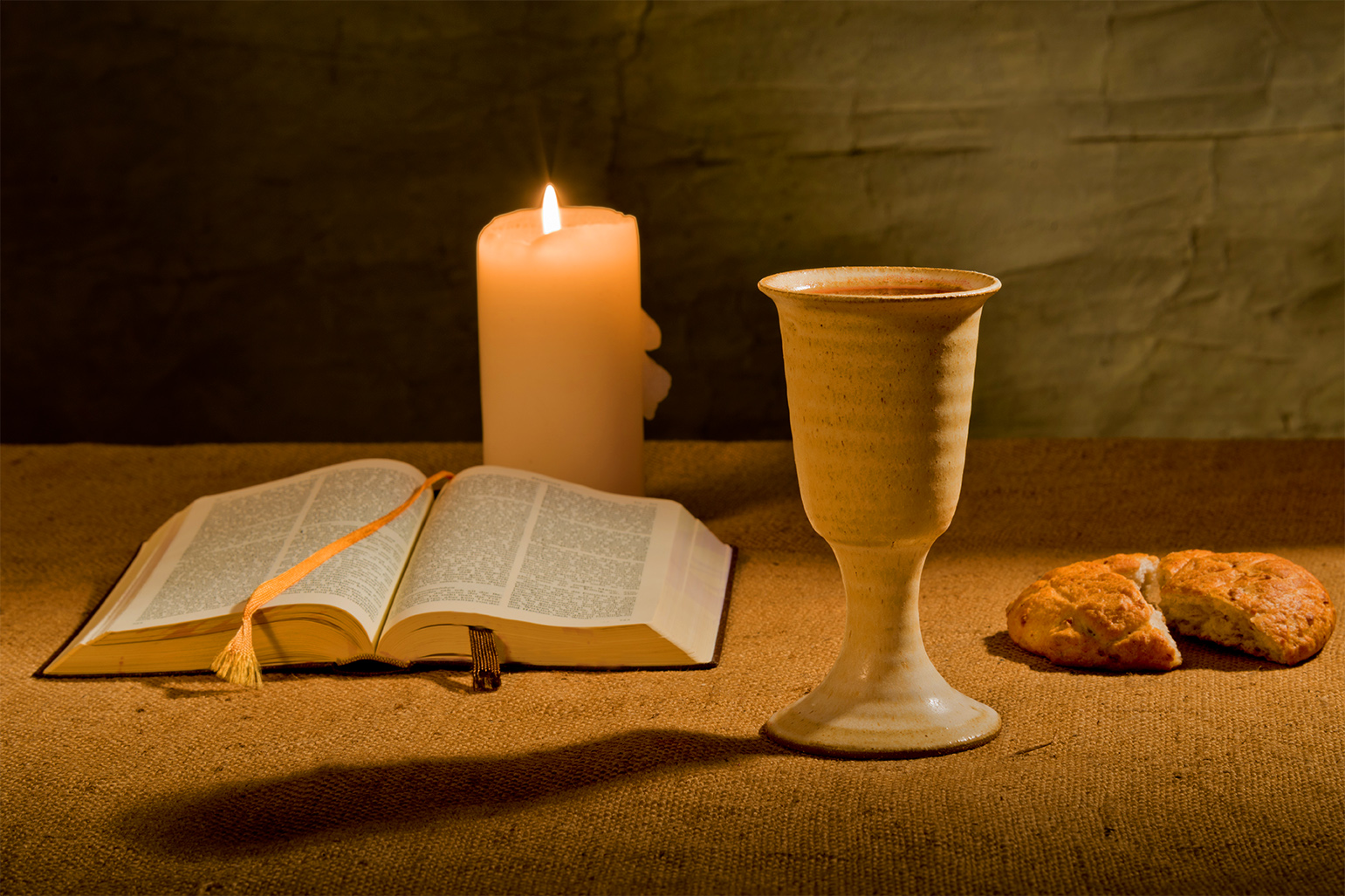 LDS Sacrament Passover Easter Wine & Bread