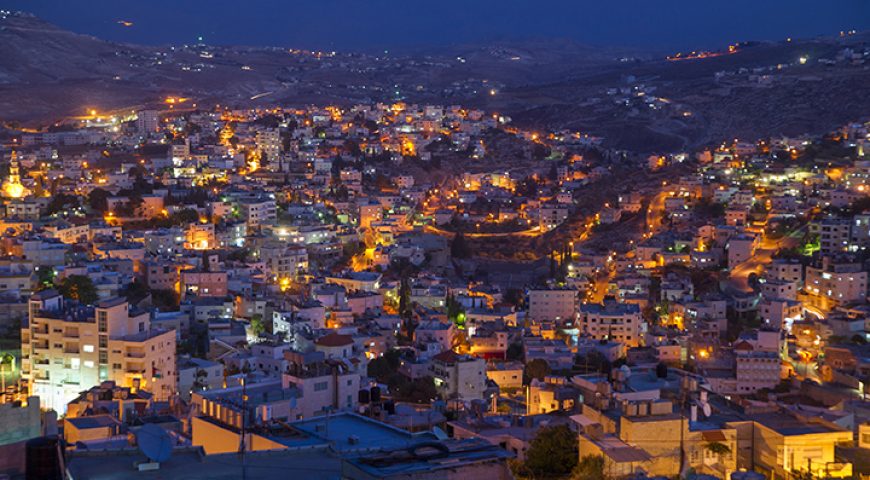 bethlehem neighbourhood in the evening