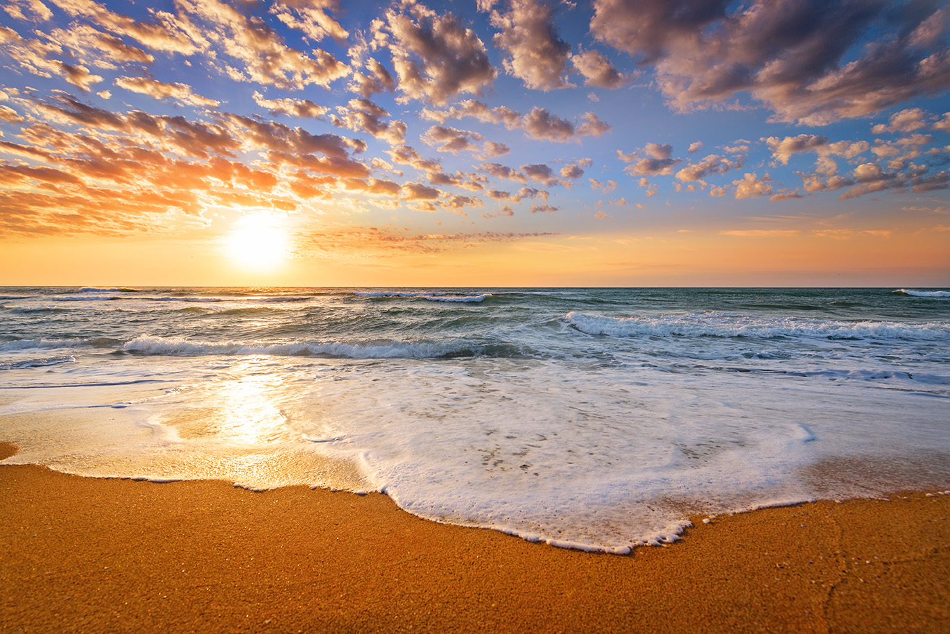 Ocean Sunrise In Israel