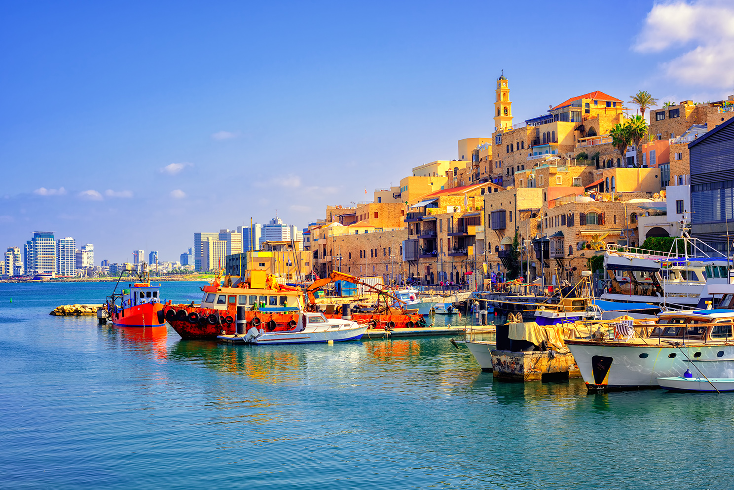 Port Of Jaffa In Tel Aviv