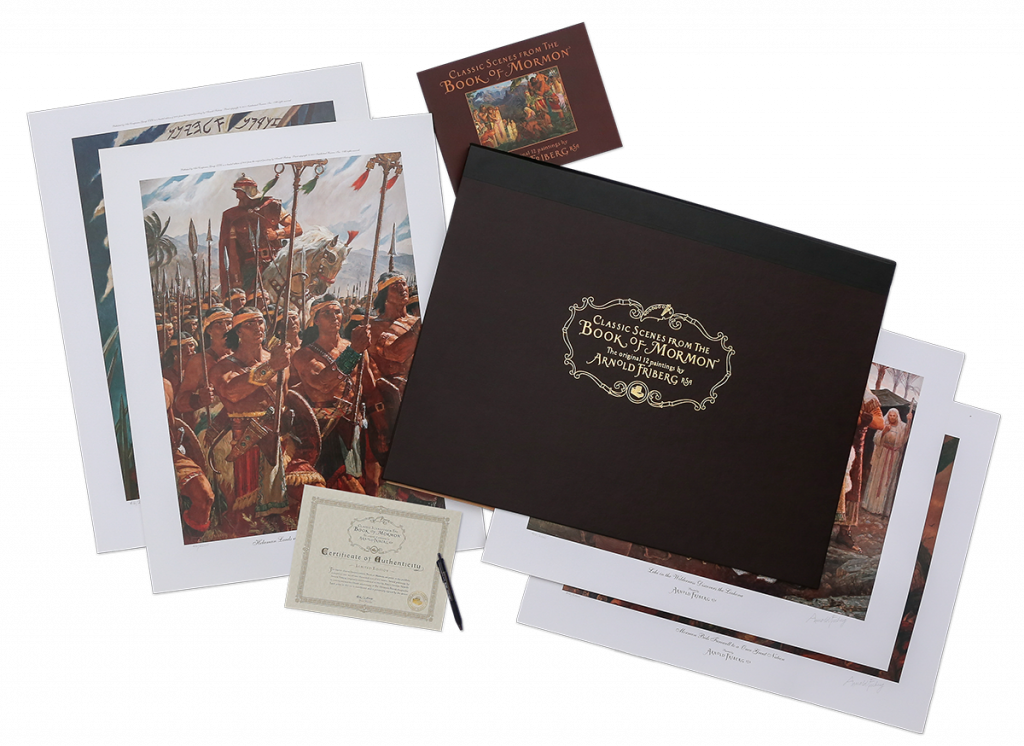 Arnold Friberg Book of Mormon Paintings Set