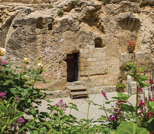The Garden Tomb in Jerusalem with Steven & Daniel Rona of Israel Revealed.