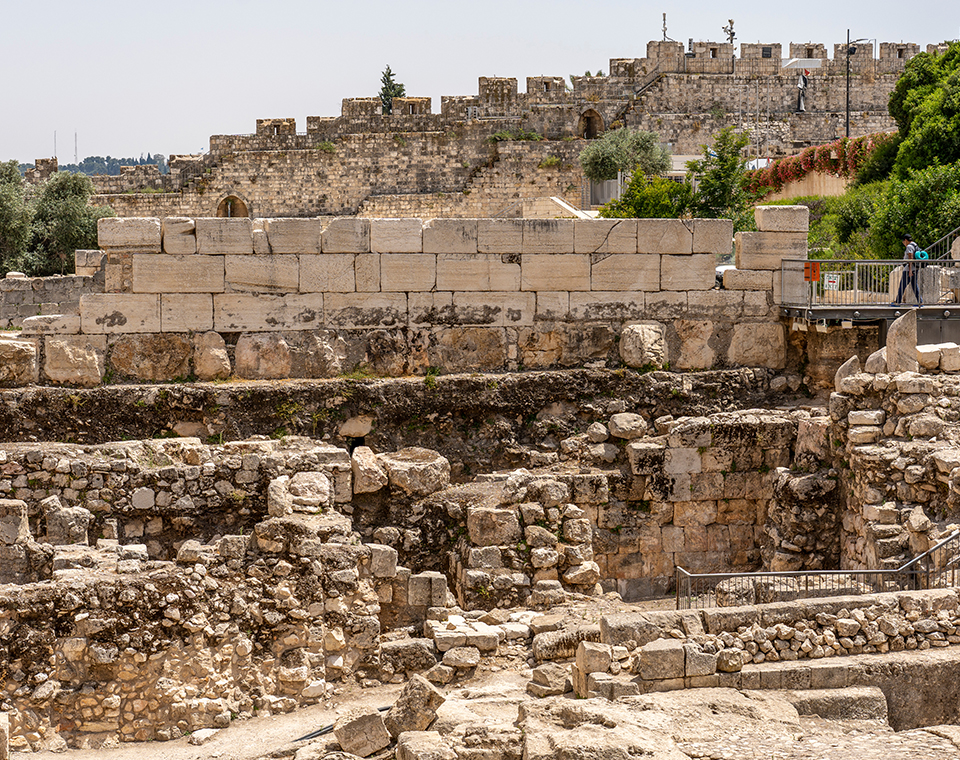 Archaeological ruins of the Old City of Jerusalem with Steven and Daniel Rona from Israel Revealed.